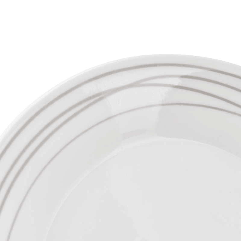 Pacific Set of 4 Side Plates Assorted, Stone