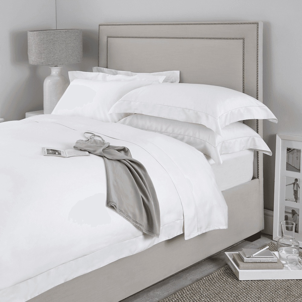 Connaught Deep Fitted Sheet, Chalk