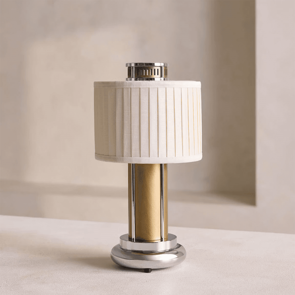 Ruby Portable Lamp, Silver