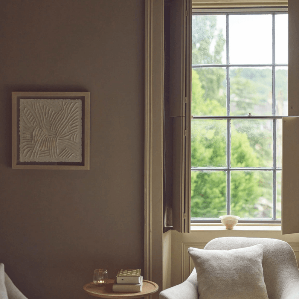 Kemsley Square Paper Wall Art, Off White