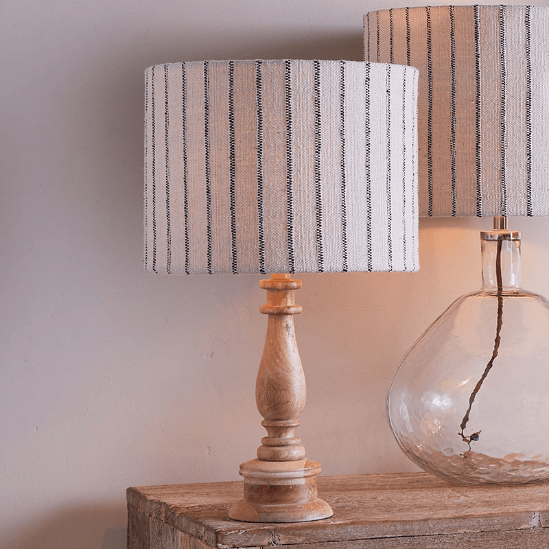 Sanja Cotton Stripe Lampshade