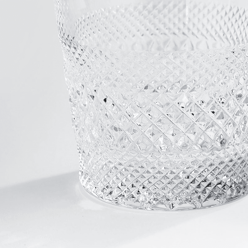 Huxley Set of 4 Lowball Glasses, Clear