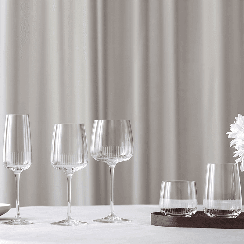 Afina Set of 4 White Wine Glasses