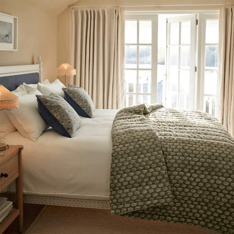Myla Bedspread, Green