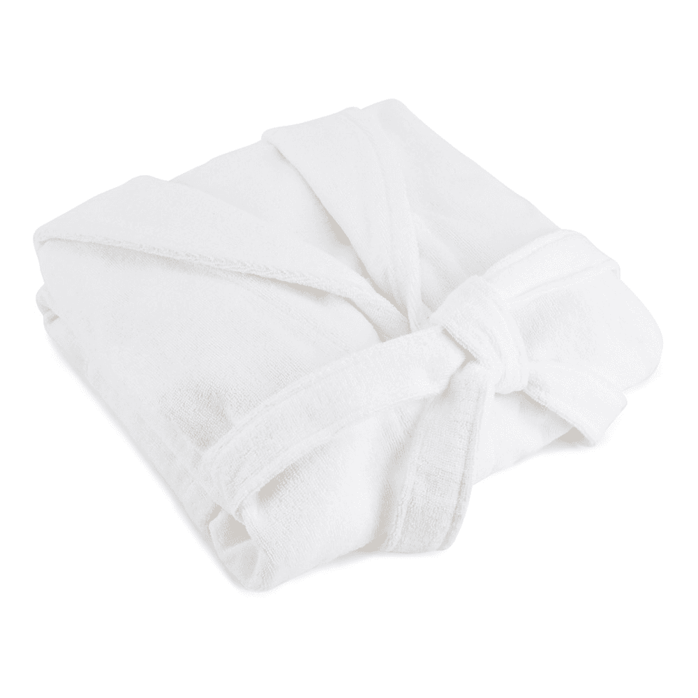 Barnes Set of 2 Couples Bathrobes, White