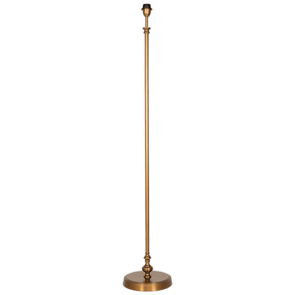 Ehadi Floor Lamp, Antique Brass