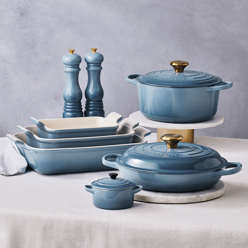 Signature Cast Iron Round Casserole