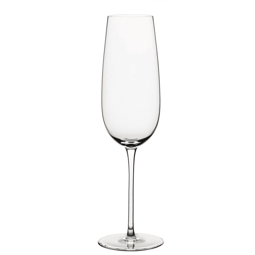 Leila Set of 6 Crystal Champagne Flutes