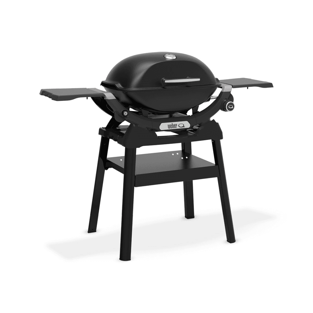 Q 2200N Gas Barbecue with Side Tables, Black