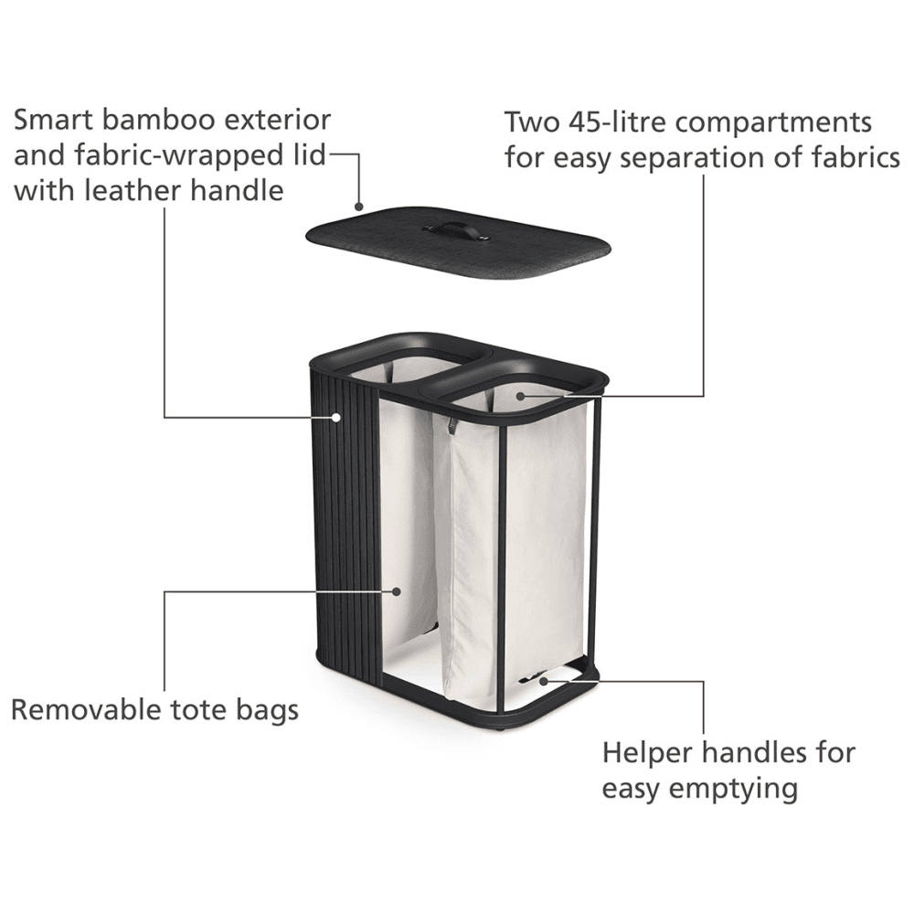 Tota Luxe Laundry Basket