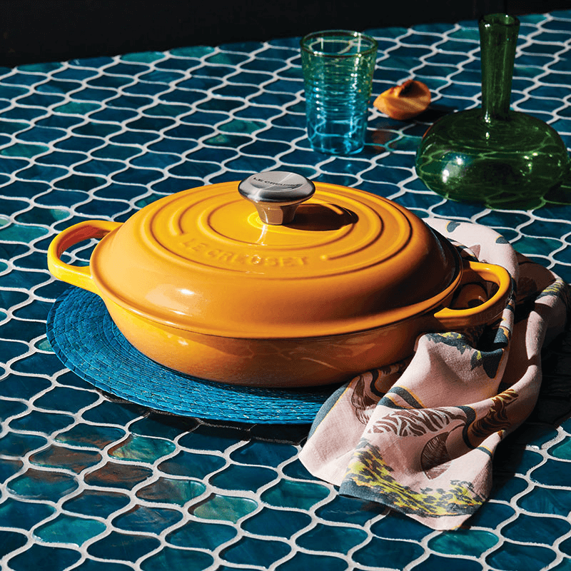 Signature Cast Iron Shallow Casserole