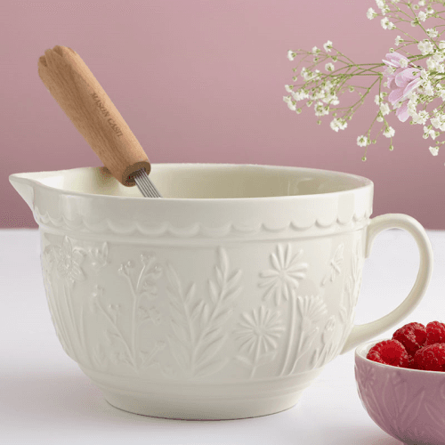 Image showing the In The Meadow Batter Bowl, Cream product.