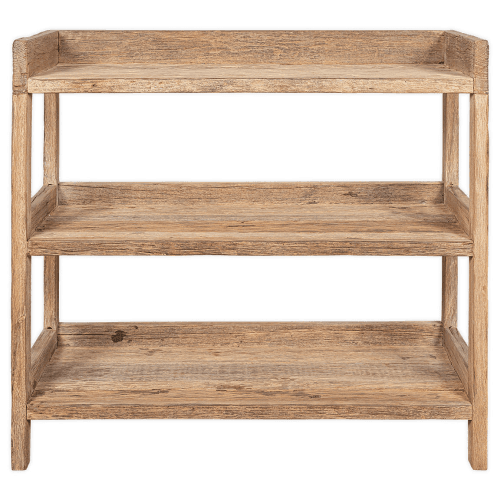 Image showing the Ibo Reclaimed Wood Pantry Standing Shelves, Natural product.