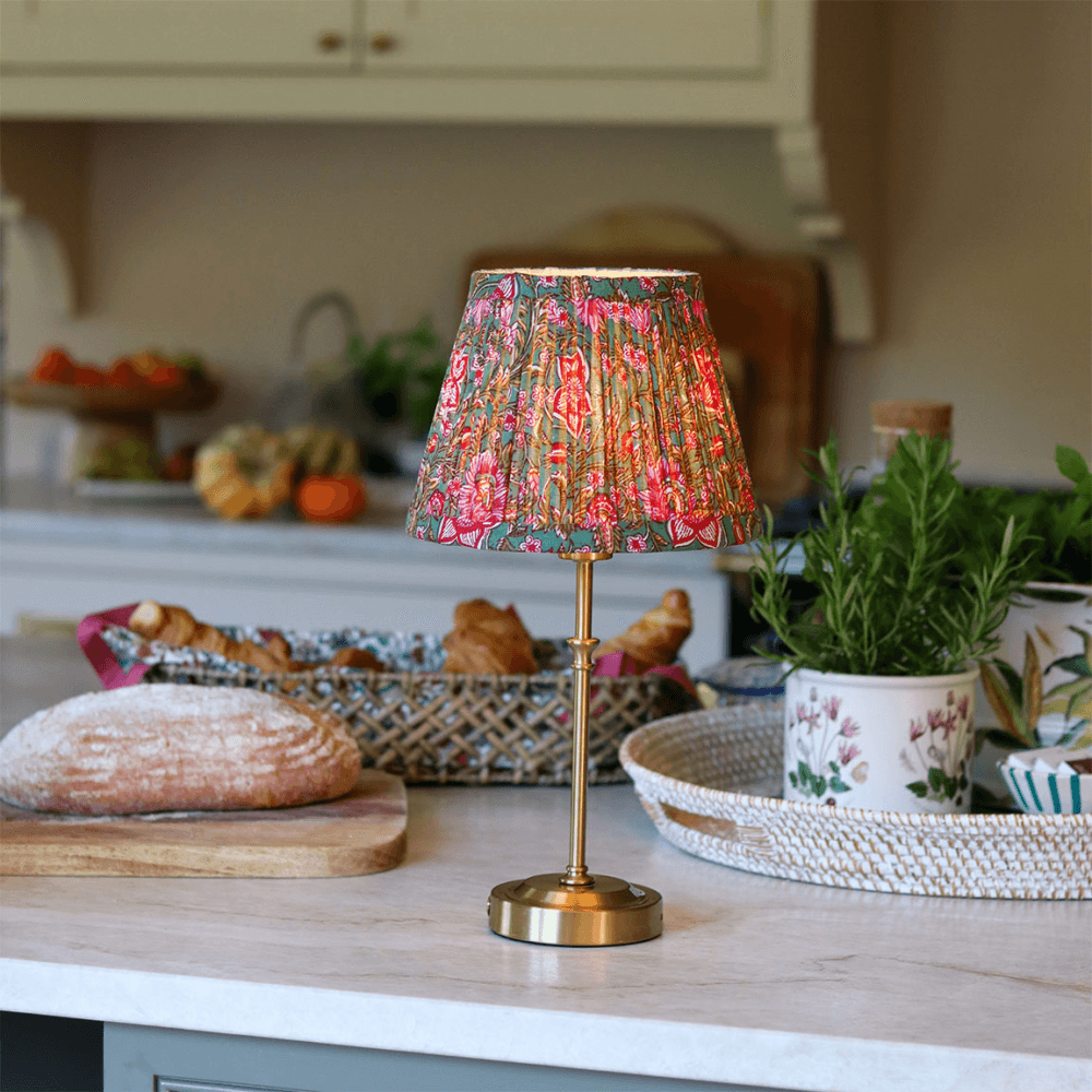 Block Print Lampshade