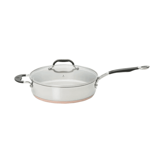 Image showing the Saute pan - soft grip, Stainless steel product.