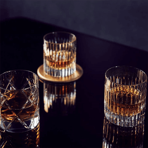 Image showing the Connoisseur Aras Pair of Whiskey Glasses, Clear product.