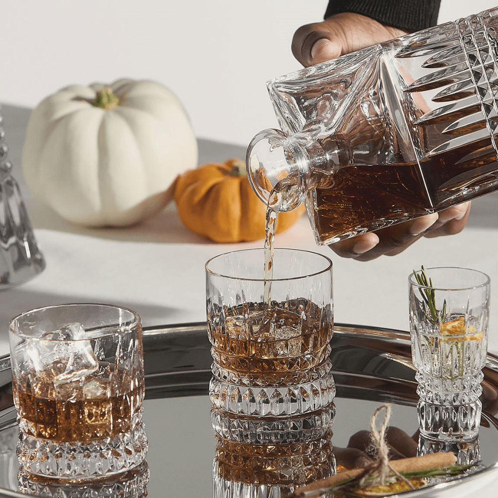 Lismore Diamond Decanter, Clear