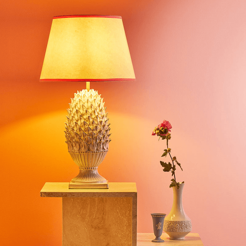 Charles Table Lamp, Stone