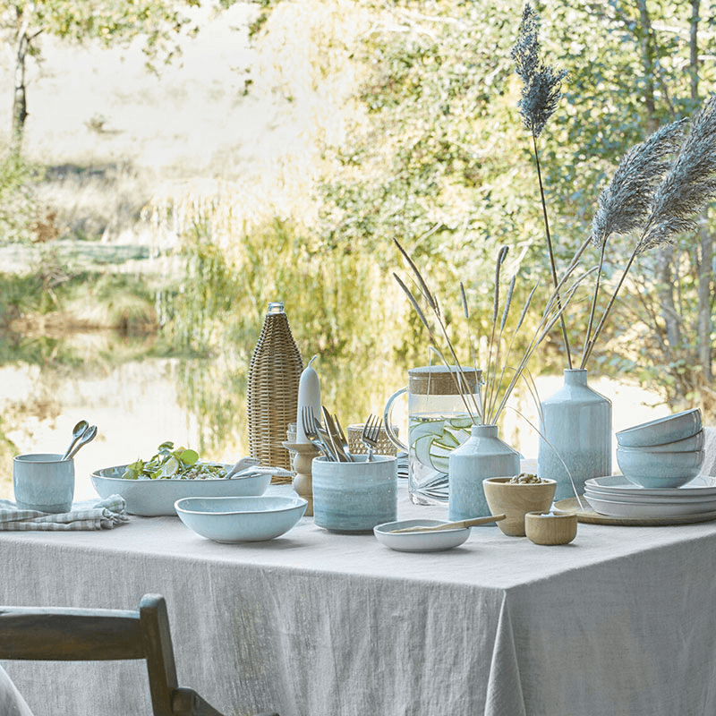 Organic Medium Dish, Kiln Green