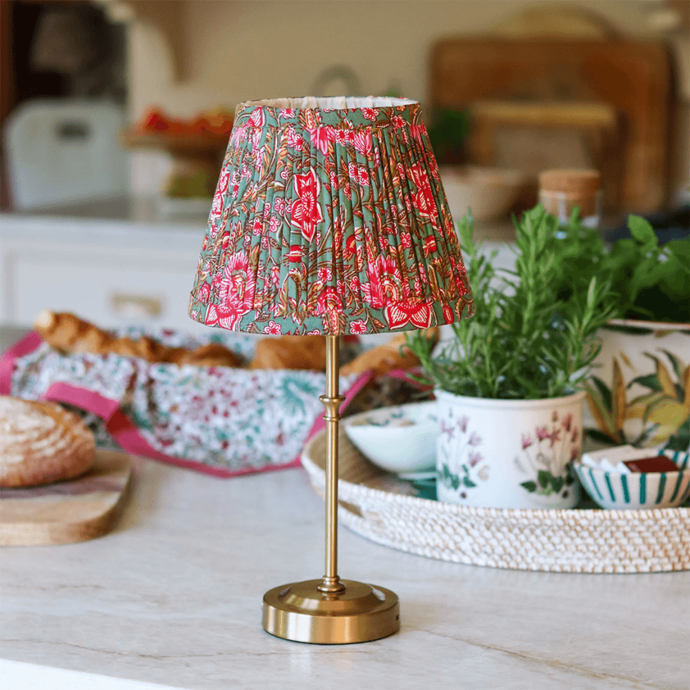 Block Print Lampshade