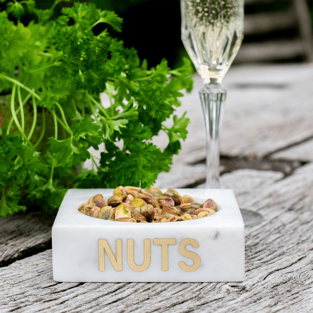 Nuts Dish, White