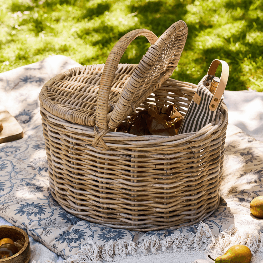 Bembridge Picnic Basket, Natural