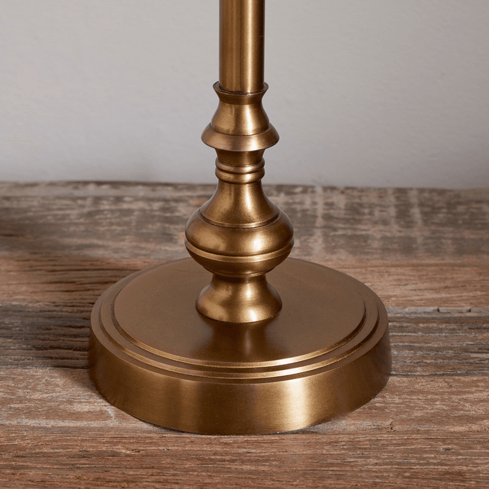Ehadi Table Lamp, Antique Brass
