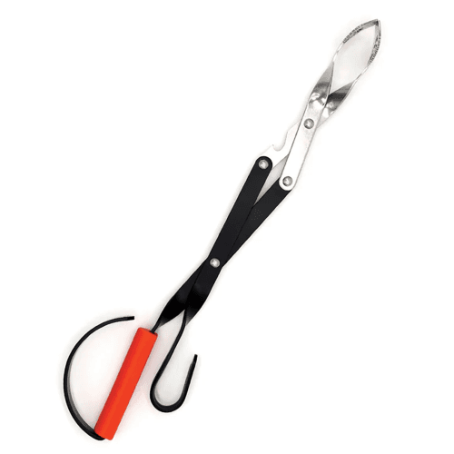 Image showing the Premium BBQ tongs, Silver/Black product.
