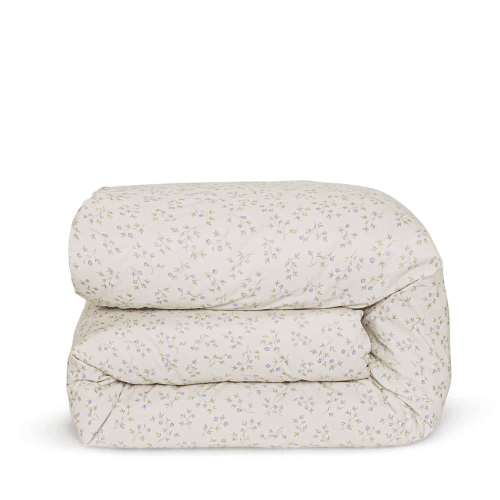 Image showing the Floral Cotton Duvet Cover, Sprig product.