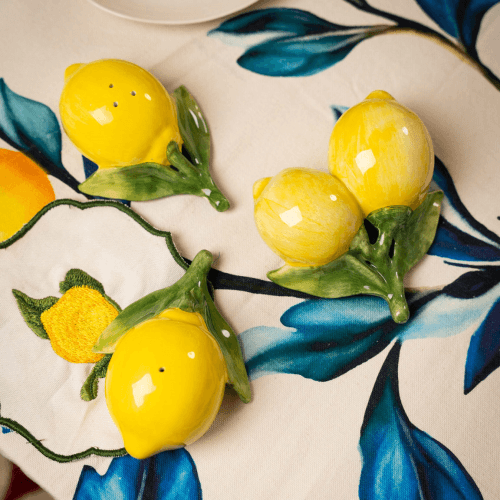 Image showing the Lemon Salt & Pepper Shaker, Yellow product.