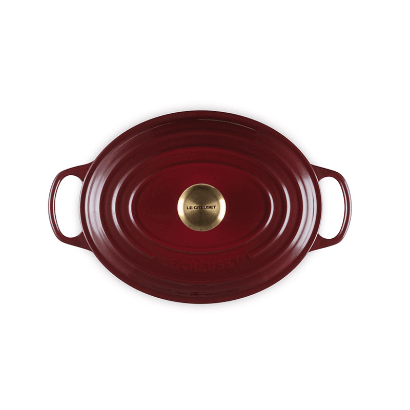 Signature Cast Iron Oval Casserole