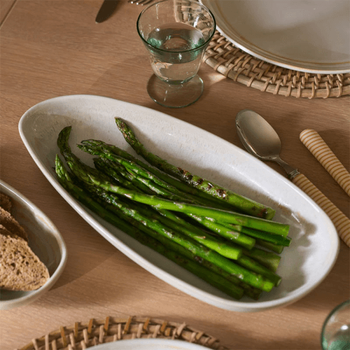 Image showing the Amberley Oval Platter, Yellow product.