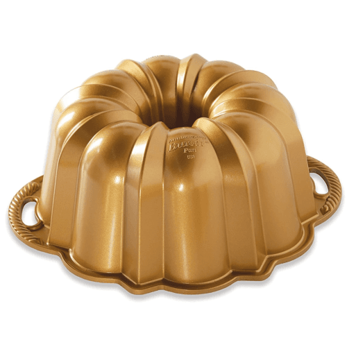 Image showing the Premier Cast Anniversary Bundt Pan, Gold product.