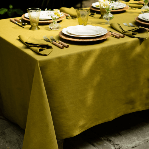Image showing the Classic Linen Tablecloth product.