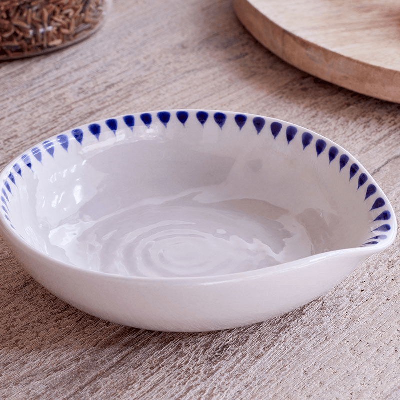 Indigo Drop Spoon Rest