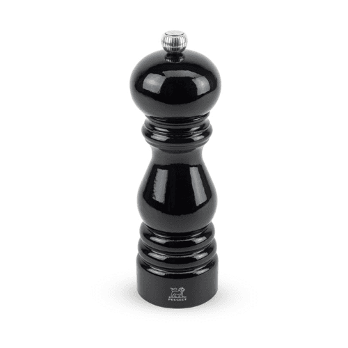 Image showing the Paris u' Select Salt mill, Black Lacquer Finish product.