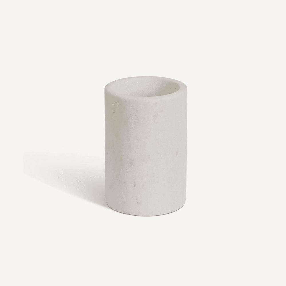 Brompton Marble Wine Cooler, White