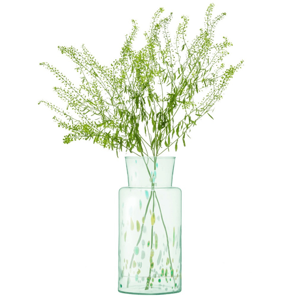 Sea Glass Vase, Ocean Green