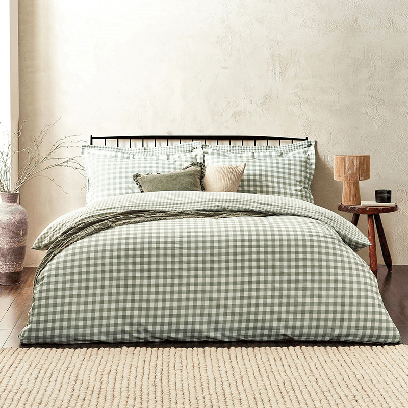 Barton Gingham Duvet Cover