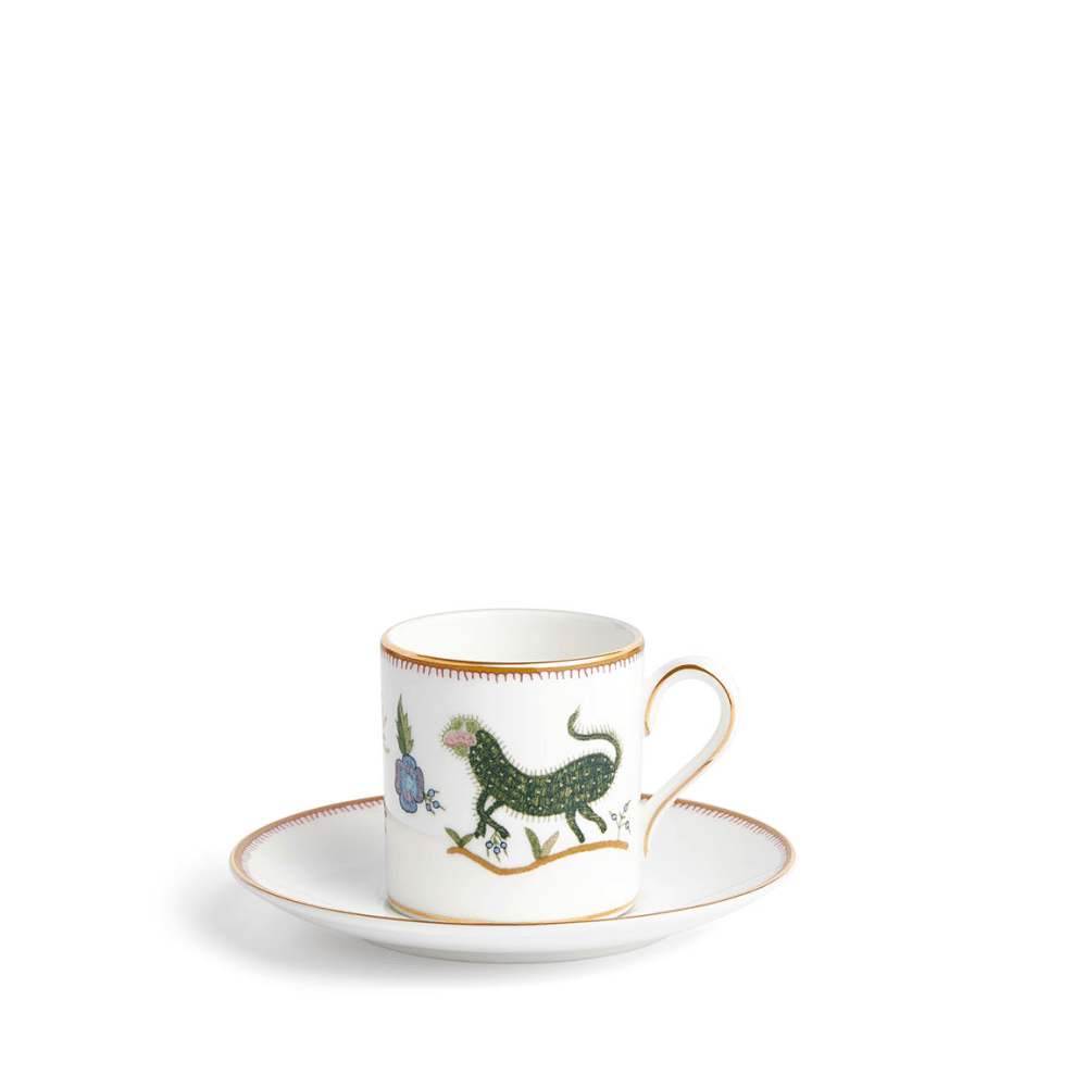 Mythical Creatures Espresso Cup and Saucer