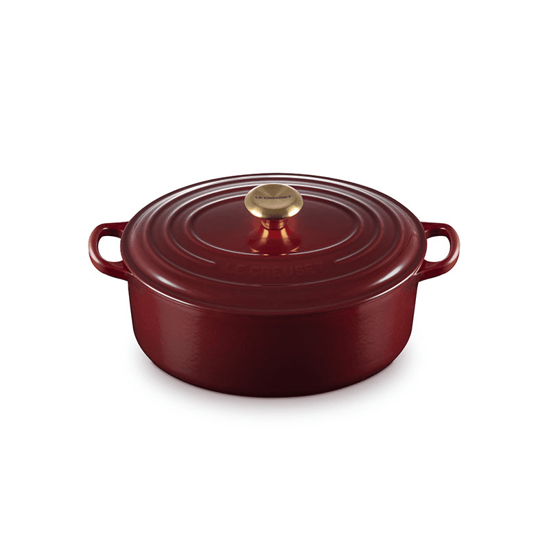Signature Cast Iron Oval Casserole