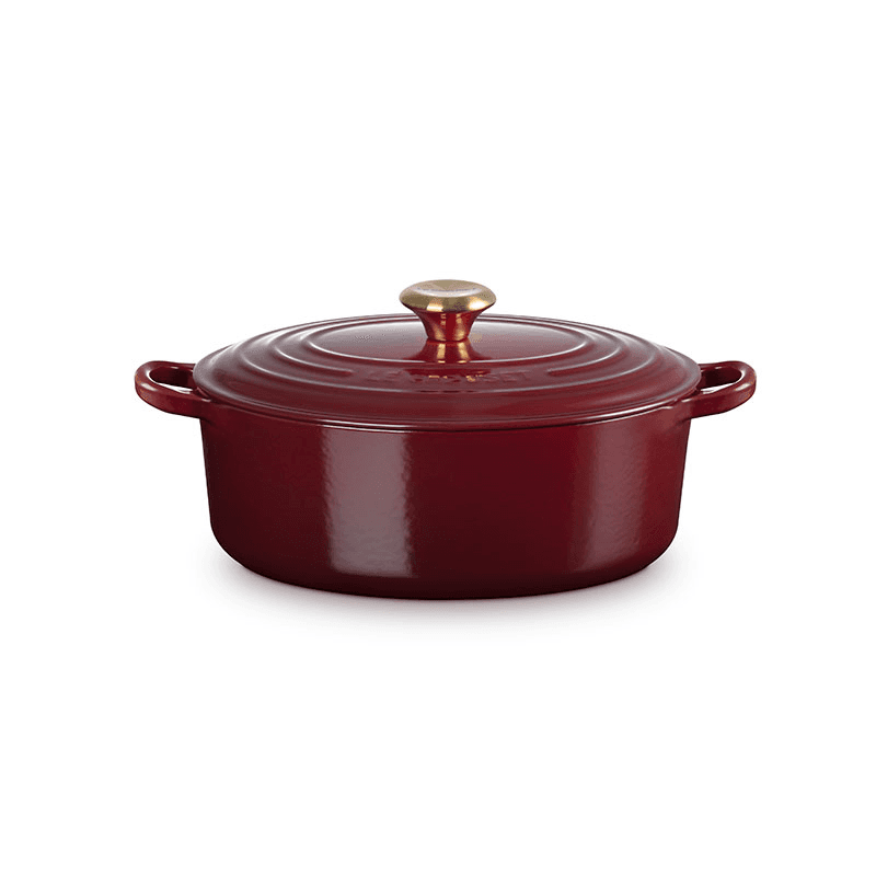 Signature Cast Iron Oval Casserole