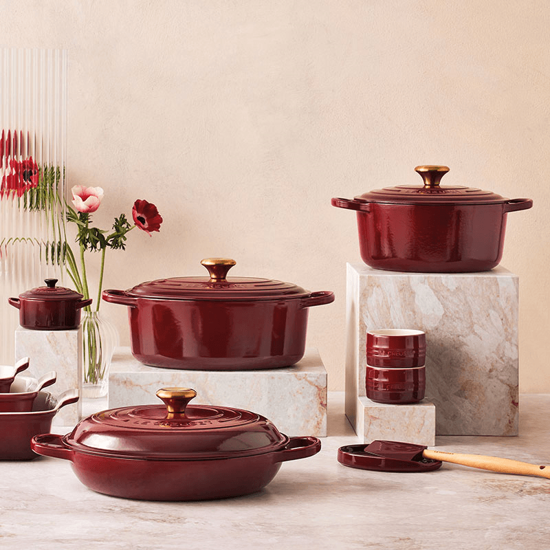 Signature Cast Iron Oval Casserole