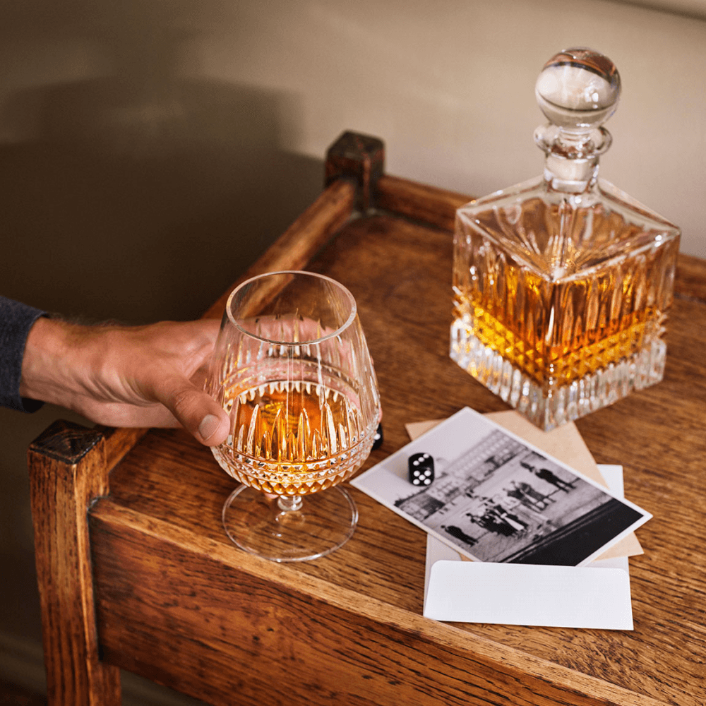 Lismore Diamond Decanter, Clear