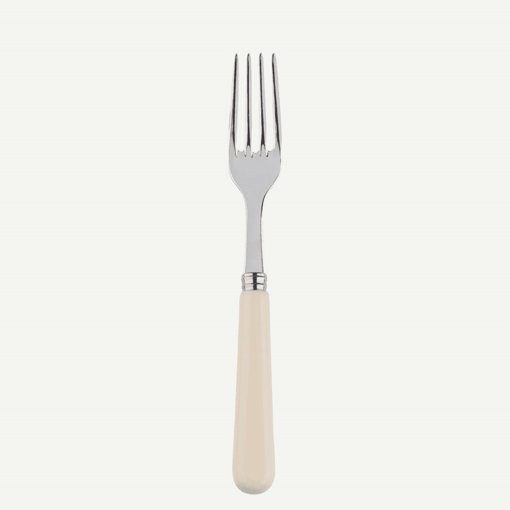 Pop Unis Dinner Fork, Ivory