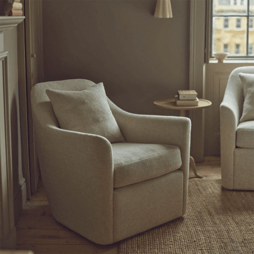 Image showing the Cleo Swivel Armchair, Millet product.