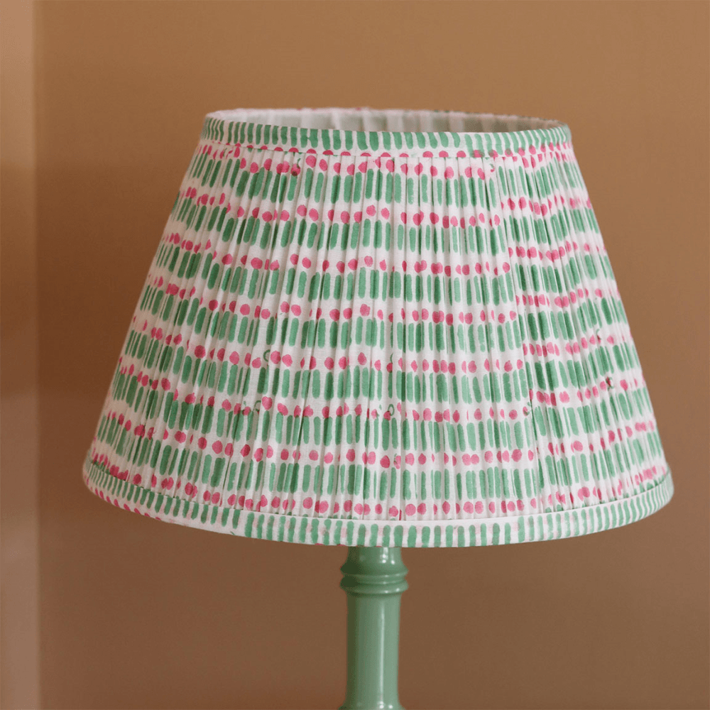 Block Print Lampshade