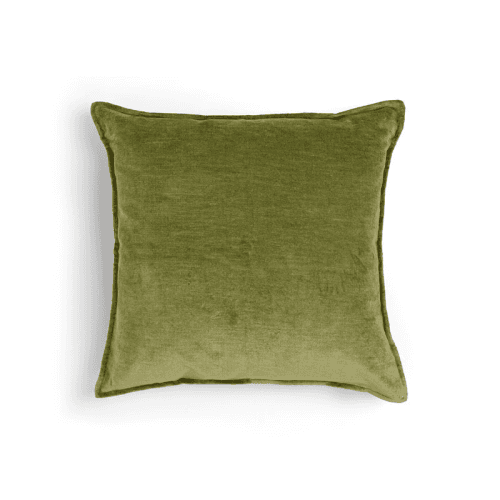 Image showing the Verity Linen Velvet Square Cushion product.