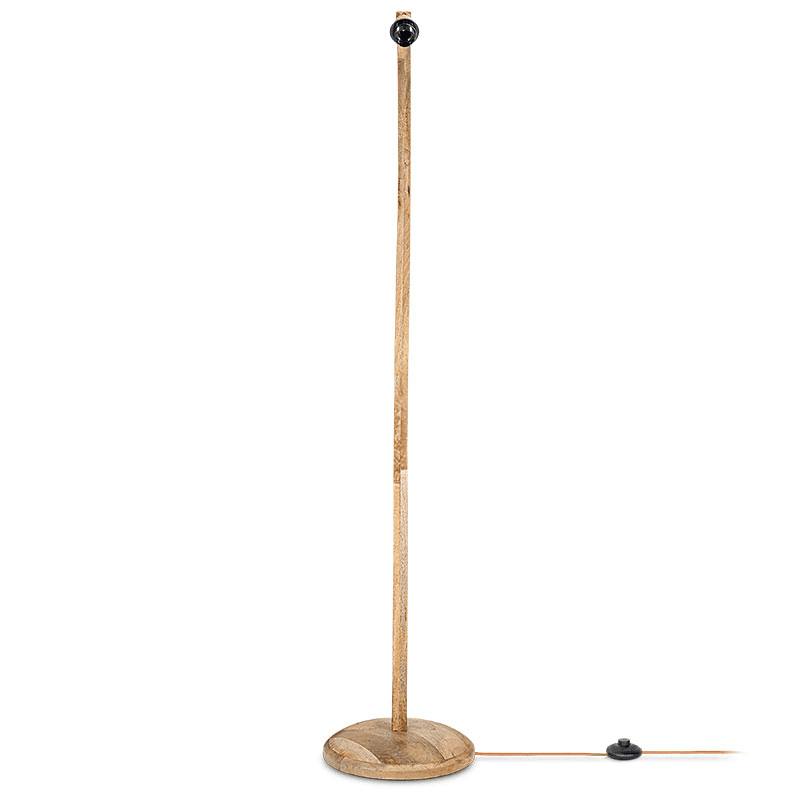 Namira Floor Lamp, Mango Wood