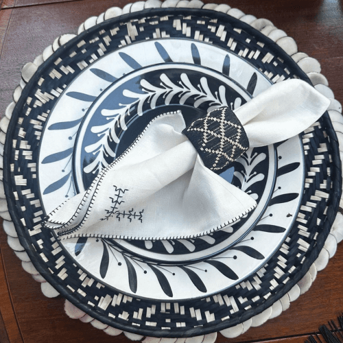 Image showing the Dark Helecho Side Plate product.